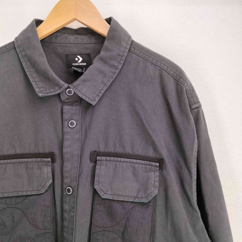 コンバース CONVERSE Cozy Utility Woven Shirt メンズ import:XL